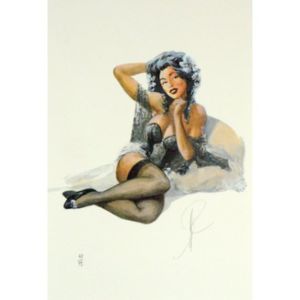 Affiche image du Portfolio PIN UP n°9 ; Varanda ; Signée & Numérotée 99 ex. ; 21x29