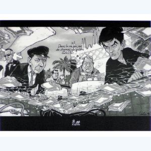 Affiche La piscine ; Vallée ; 30x40