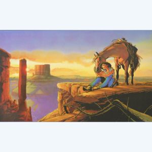 Affiche Western ; Vatine ; 50x70