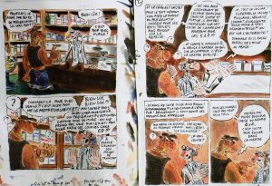 Planche originale Les Sales Blagues ; 4 x 4