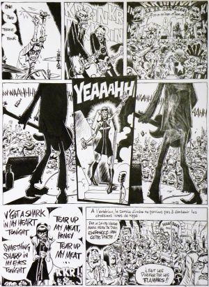 Planche originale The Zumbies tome 1 p°8