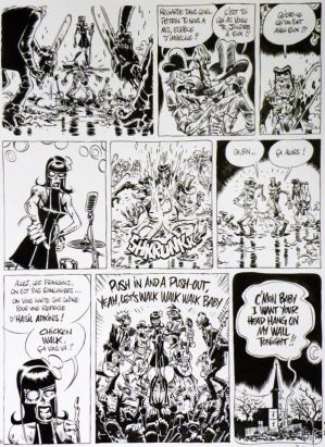 Planche originale The Zumbies tome 1 p°45