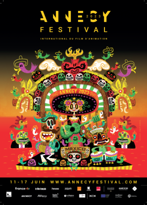Affiche Festival Animation Annecy 2023 (80x120 cm)