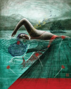 Affiche Festival d'Animation d'Annecy 2024 (luxe numérotée et signée)