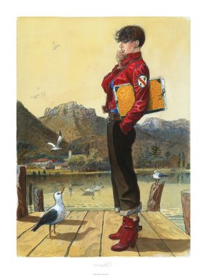 Affiche de Gibrat signée