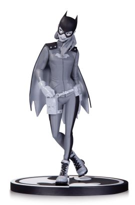 Batman Black and White Batgirl figurine