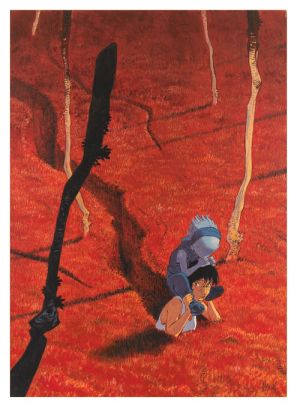 Couverture Le Grand Mort tome 1 - 50*70 cm