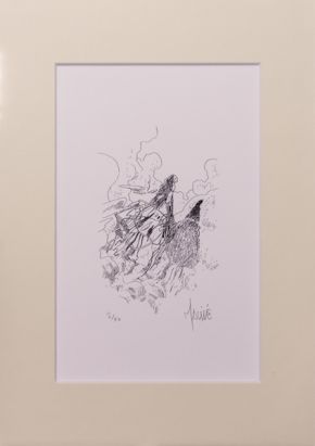 Évasion – Estampe numérique de Vincent Mallié