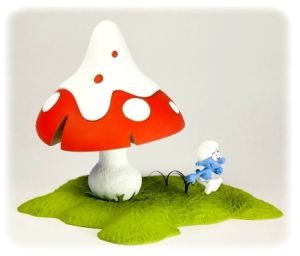 Champischtroumpf - figurine en résine