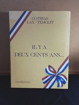 Il y a deux cents ans - La révolution française - tomes 1 à 4 + chemise