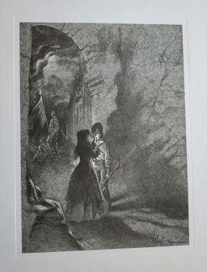 Sérigraphie Yslaire - Mémoire de papier n°2 1989