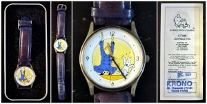 Montre Tintin Citime "Gymnastique"