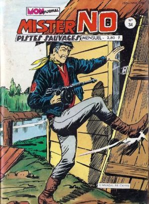 Mister No tome 34 - La ville mystérieuse (éd. 1978)