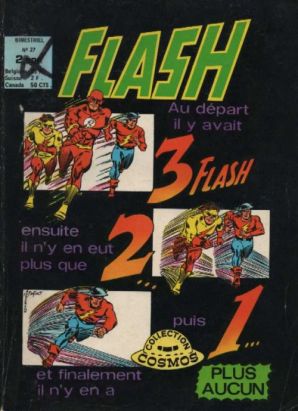 Flash (Arédit - Pop Magazine/Cosmos/Flash) tome 27 - La fuite de Flash vers son destin (éd. 1976)
