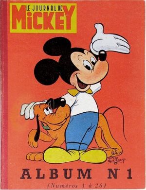 (Recueil) Mickey (Le Journal de) tome 1 - Album n°1 (n°1 à 26) (éd. 1952)