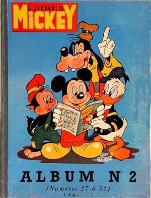 (Recueil) Mickey (Le Journal de) tome 2 - Album n°2 (n°27 à 52) (éd. 1952)