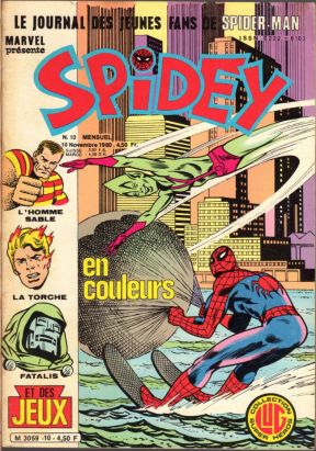 Spidey tome 10 - Spidey 10 (éd. 1980)