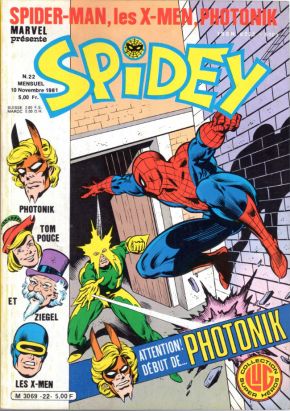 Spidey tome 22 - Spidey 22 (éd. 1981)