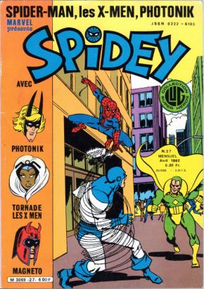 Spidey tome 27 - Spidey 27 (éd. 1982)