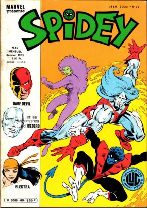 Spidey tome 60 - Spidey 60 (éd. 1985)