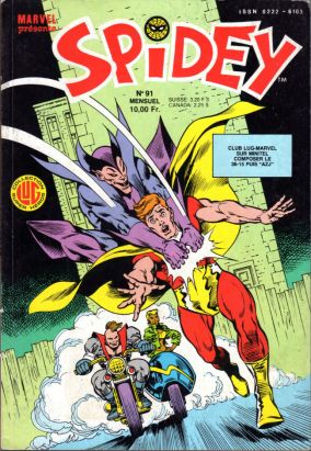 Spidey tome 91 - Spidey 91 (éd. 1987)