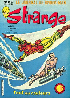 Strange tome 123 - Strange 123 (éd. 1980) Strange tome 123 - Strange 123 (éd. 1980)