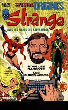 Strange (Spécial Origines) tome 154 - Strange 154 bis (éd. 1982)