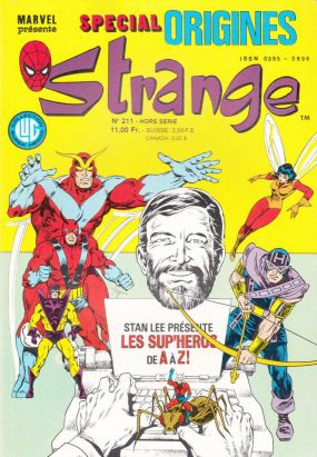 Strange (Spécial Origines) tome 211 - Strange 211 bis (éd. 1987)