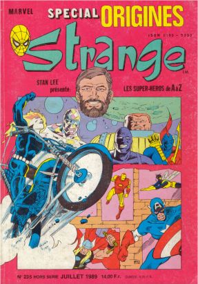 Strange (Spécial Origines) tome 235 - Strange 235 bis (éd. 1989)