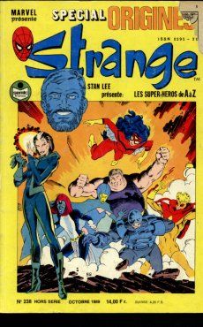 Strange (Spécial Origines) tome 238 - Strange 238 bis (éd. 1989) Strange (Spécial Origines) tome 238 - Strange 238 bis (éd. 1989)
