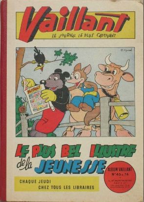 Recueil Vaillant (Album du Journal - 1re série) tome 1 - N° 45 à 74 (éd. 1946)