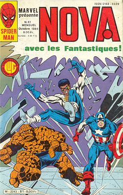 Nova tome 81 - Nova 81 (éd. 1984) Nova tome 81 - Nova 81 (éd. 1984)