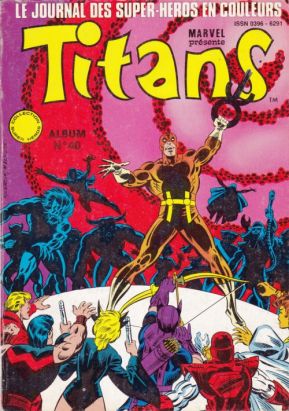 Titans - Album N°40 (du n°118 au n°120) (éd. 1989)