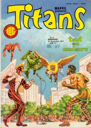 Titans tome 11 - Titans 11 (éd. 1977)