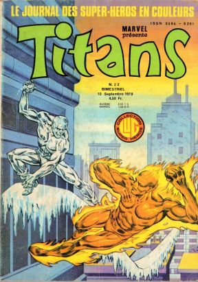 Titans tome 22 - Titans 22 (éd. 1979) Titans tome 22 - Titans 22 (éd. 1979)