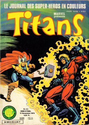 Titans tome 23 - Titans 23 (éd. 1979) Titans tome 23 - Titans 23 (éd. 1979)
