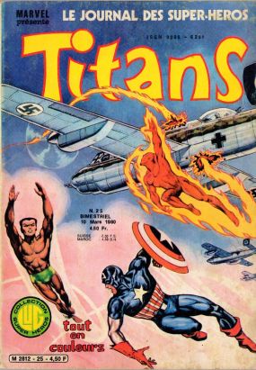 Titans tome 25 - Titans 25 (éd. 1980)