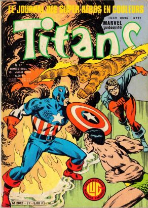 Titans tome 27 - Titans 27 (éd. 1980) Titans tome 27 - Titans 27 (éd. 1980)