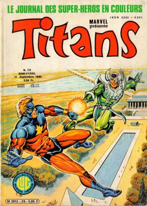 Titans tome 28 - Titans 28 (éd. 1980)