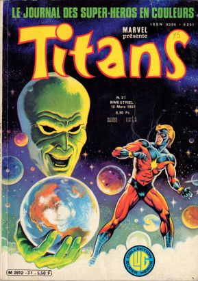 Titans tome 31 - Titans 31 (éd. 1981)