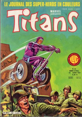 Titans tome 33 - Titans 33 (éd. 1981)