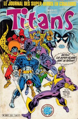Titans tome 65 - Titans 65 (éd. 1984)