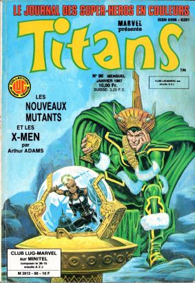 Titans tome 96 - Titans 96 (éd. 1987)