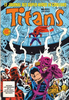 Titans tome 117 - Titans 117 (éd. 1988)