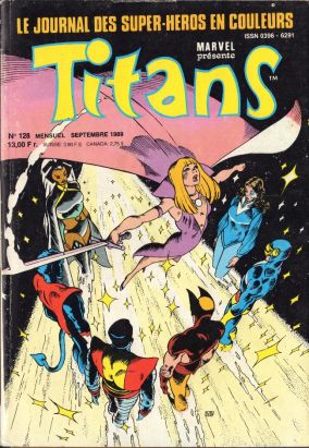 Titans tome 128 - Titans 128 (éd. 1989) Titans tome 128 - Titans 128 (éd. 1989)