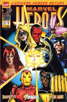 Marvel Heroes (1re série) tome 9 - Bas les masques (éd. 2001) Marvel Heroes (1re série) tome 9 - Bas les masques (éd. 2001)