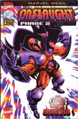 Marvel Méga tome 4 - Onslaught Phase 2 - Sur les traces d'Onslaught (éd. 1998)