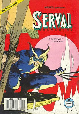 Serval-Wolverine tome 1 - Serval 1 (éd. 1989)