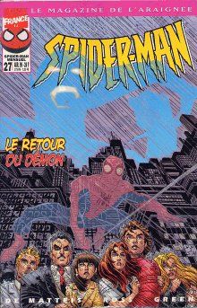 Spider-Man (Marvel France 1re série) tome 27 - Le retour du Démon (éd. 1999)