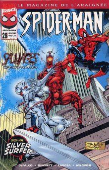 Spider-Man (Marvel France 1re série) tome 28 - Sauvages retrouvailles (éd. 1999) Spider-Man (Marvel France 1re série) tome 28 - Sauvages retrouvailles (éd. 1999)